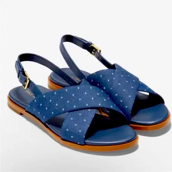 Cole Haan Fernanda Grand Sandal Leather Sandals Cole Haan Fernanda